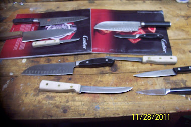 We sharpen kitchen knives