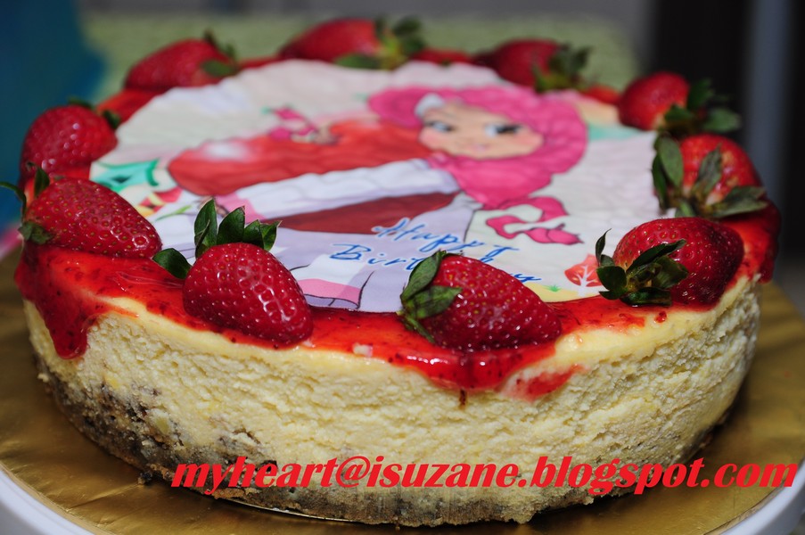 Cheese Cake With Straberry Toping Cheese Cake With Straberry Toping