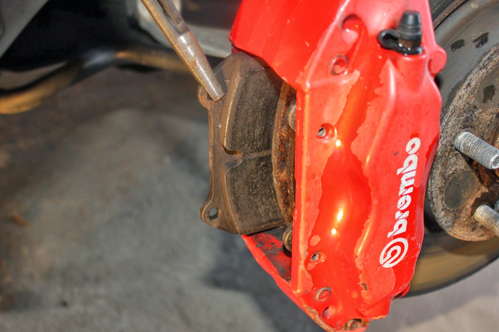 Acura RSX TypeS / Honda Integra DC5 How to replace Brembo brake pads