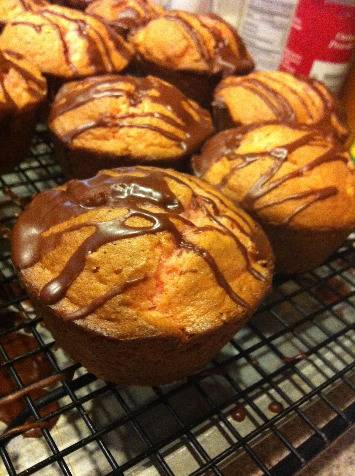A Day in a Life Strawberry White Chocolate Donut Muffins