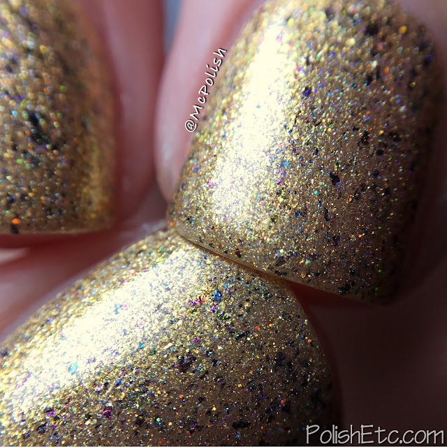 Awesome Sauce Indie Box - Mermani - McPolish - Lavish Polish Golden Mermaid