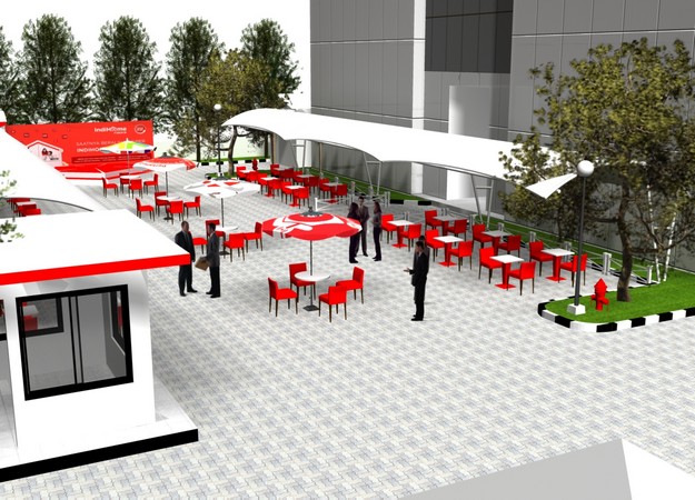 Desain Cafe & Branding Perusahaan - Tipe Outdoor - Furniture Semarang