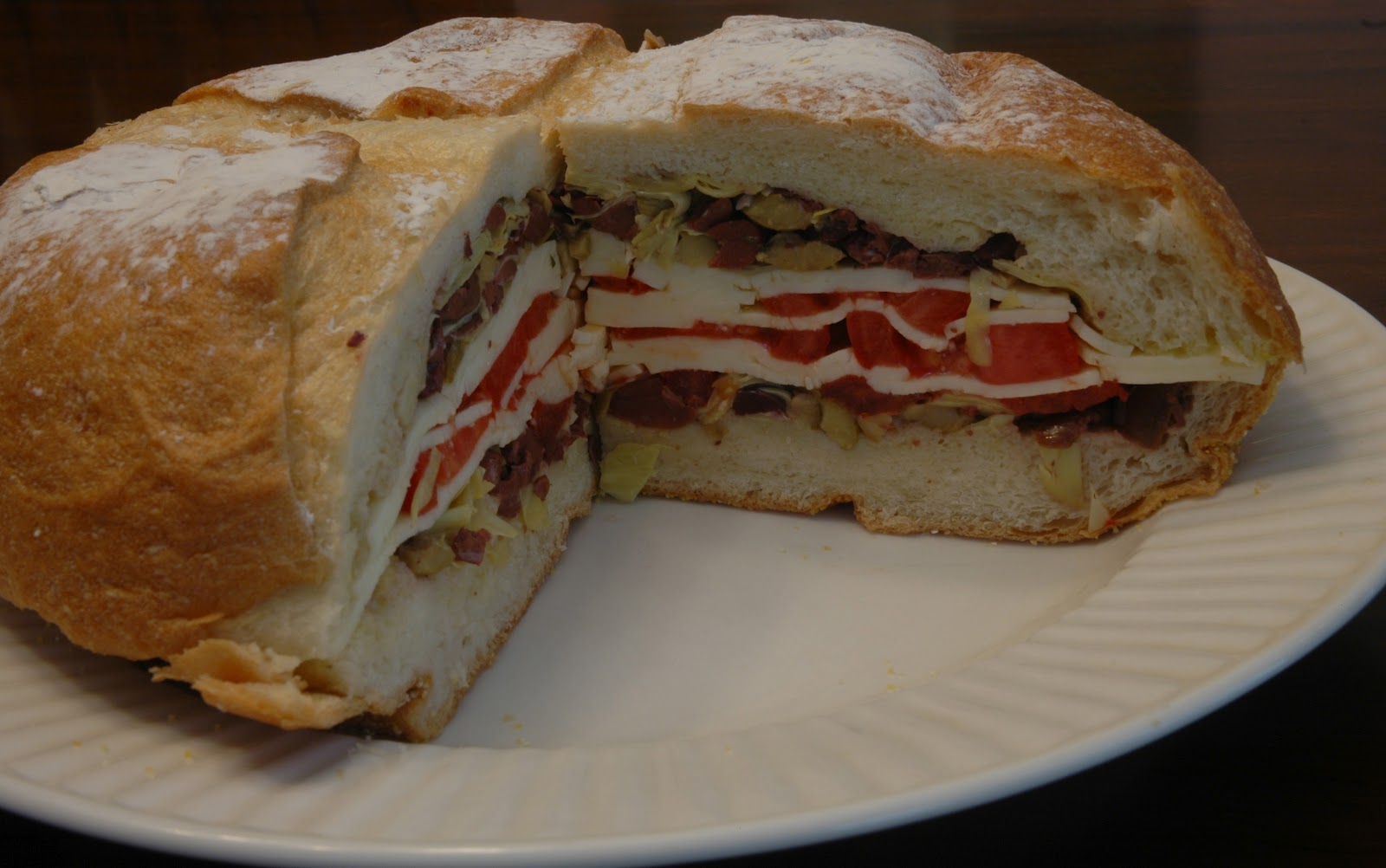 vegetarian south Muffaletta