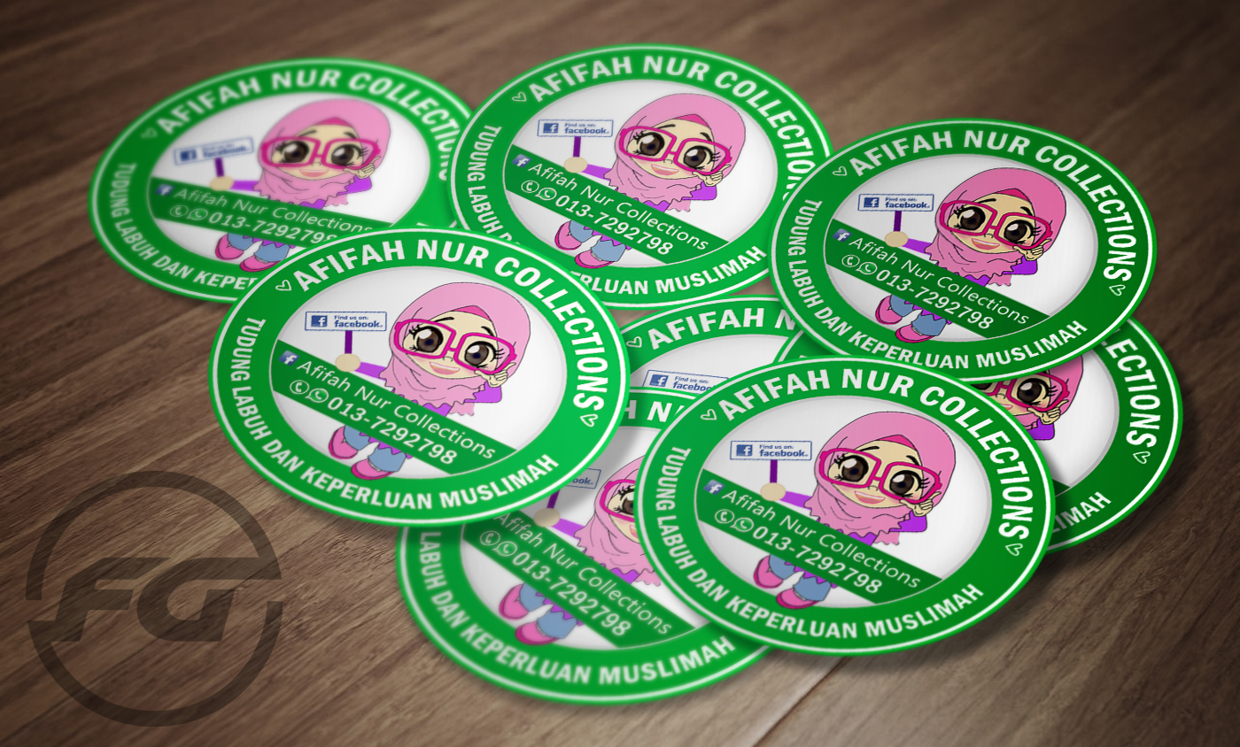 Fizgraphic Design dan Printing Sticker 16