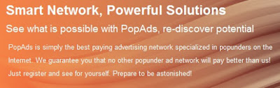 PopAds, alternatif Google Adsense