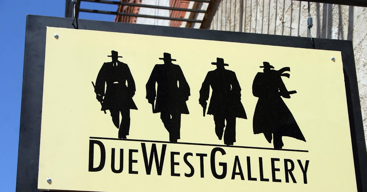Chasing Santa Fe DUE WEST GALLERY COWBOY WITH A TWIST