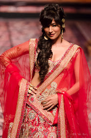 Suneet Varma India Bridal Fashion Week 2013 The Golden Bracelet, Chitrangada Singh as showstopper