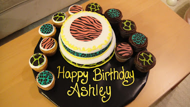 Animal Print Cake