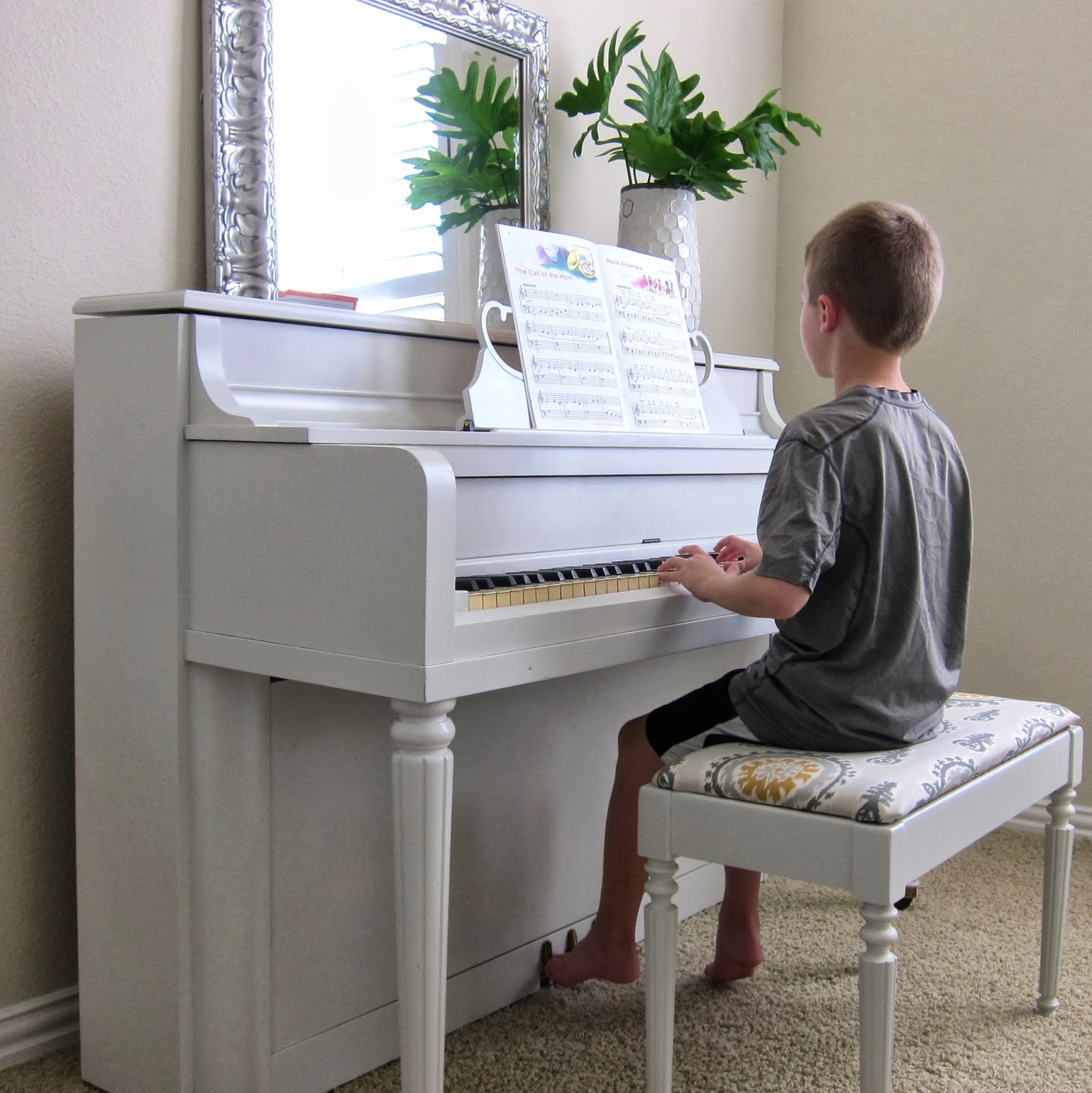 this is happiness diy piano transformation