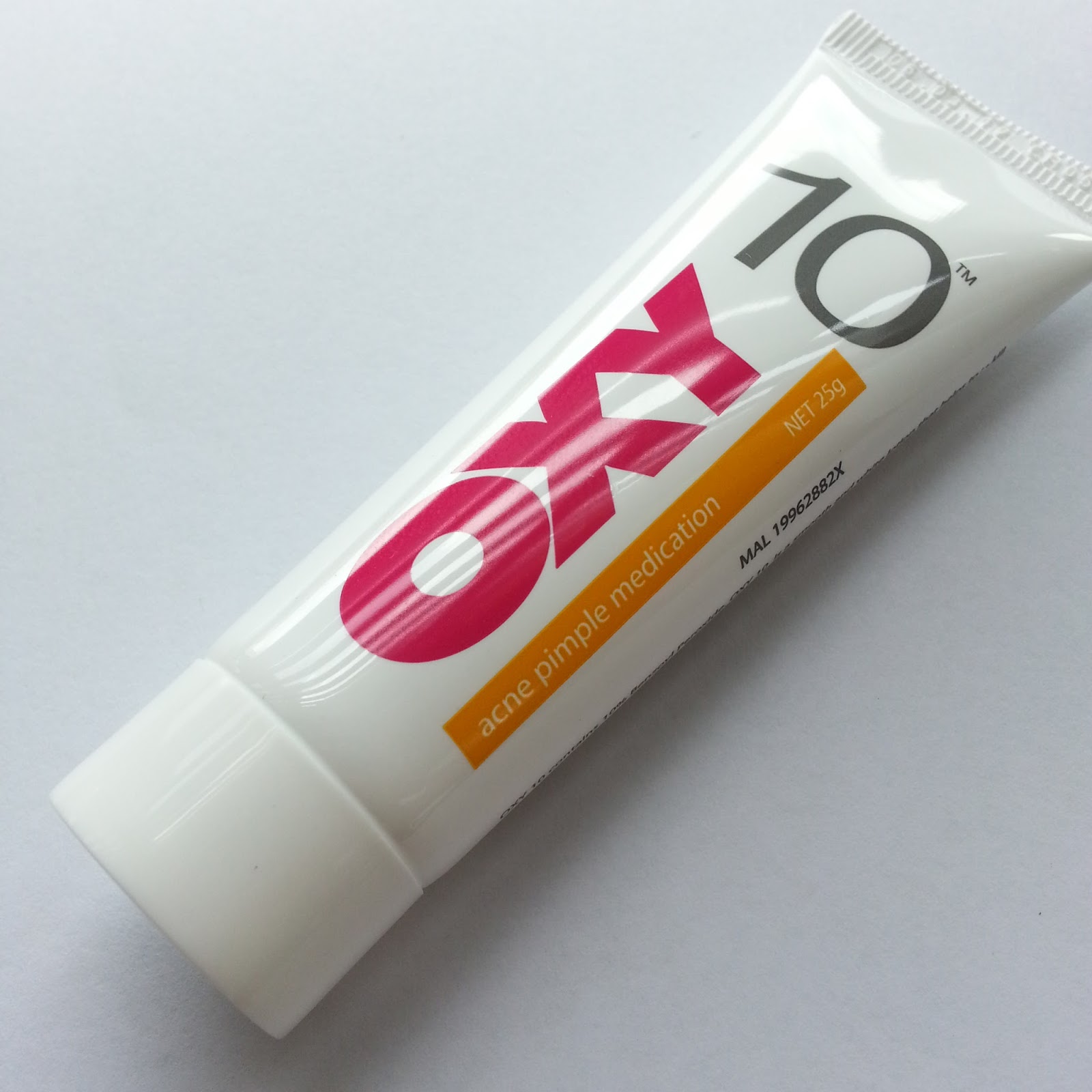 OXY 10 Acne Pimple Medication Cream Review FISHMEATDIE