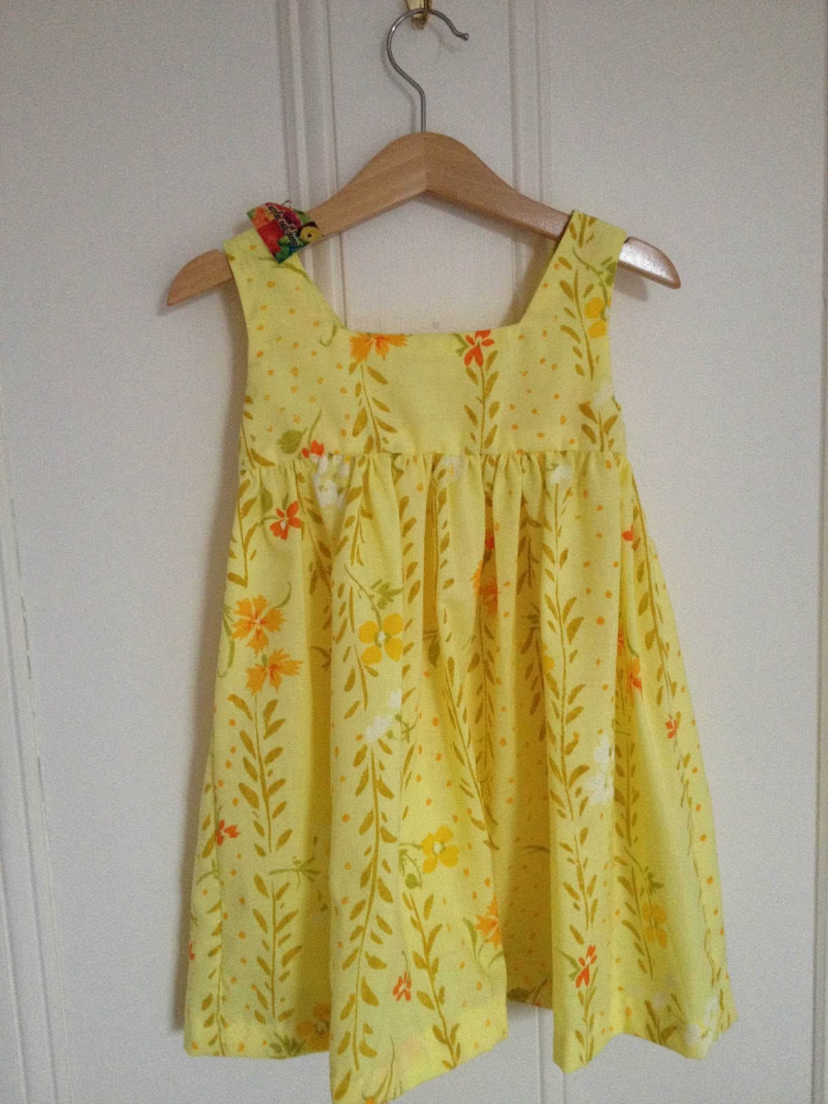 smock pinafore dress