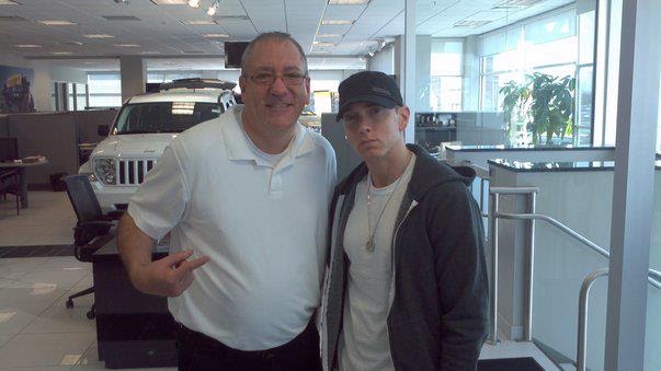 The Happy Car Salesman Eminem Shops For A Car At