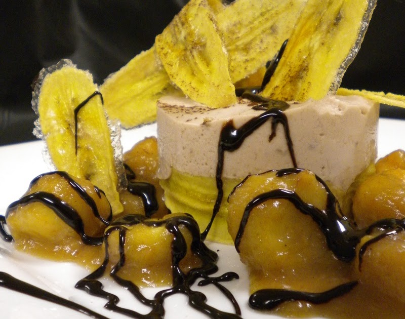 Kitchen Rap with Louis S Luzzo, Sr. Banana Mousse Cake with Bananas Foster Sauce