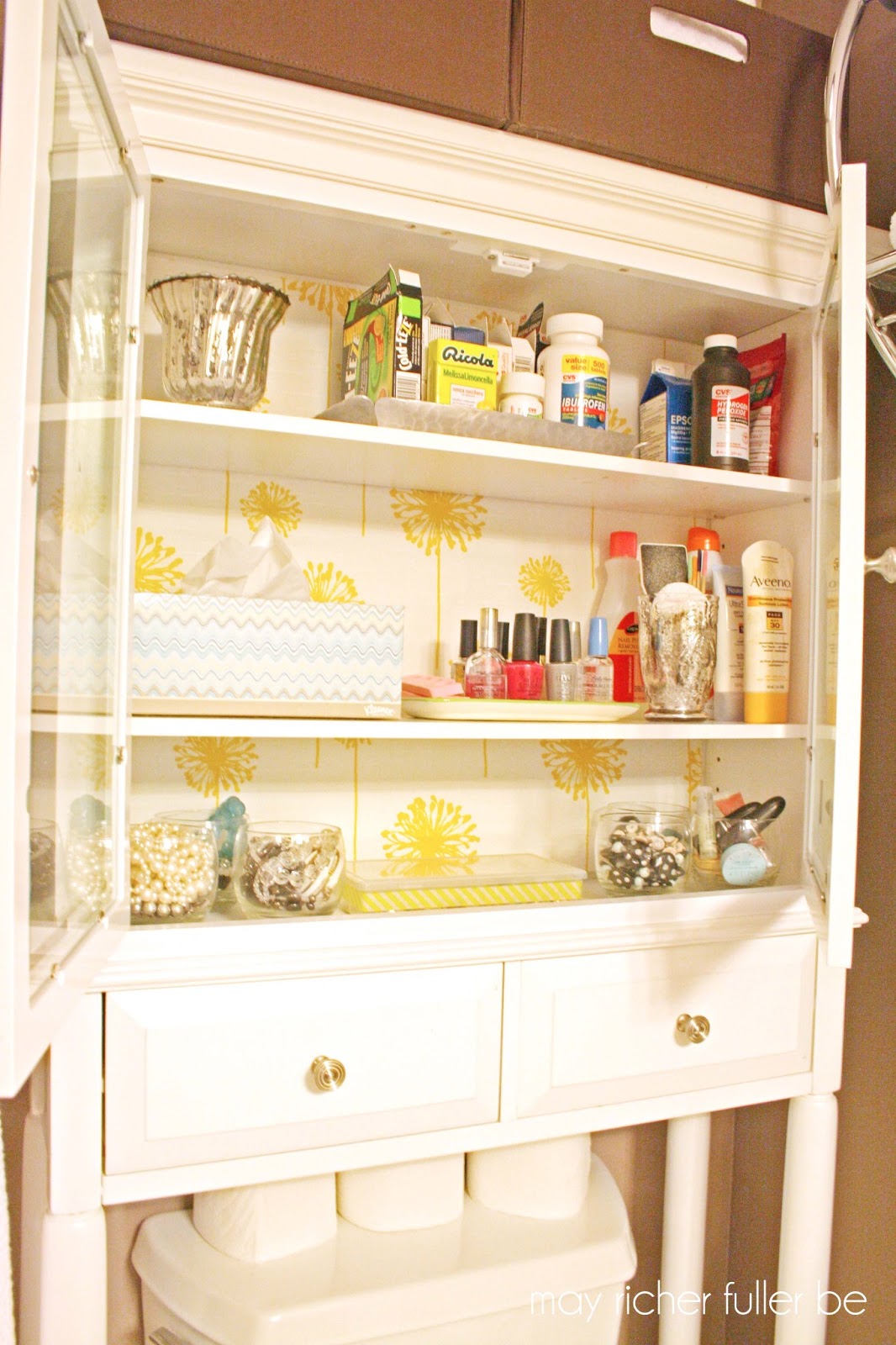 Operation Re Organization Bathroom After