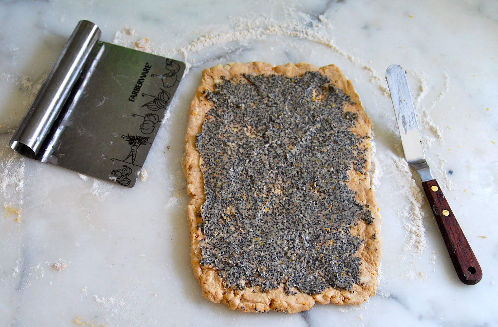 My Recession Kitchen...and garden Lemon Poppy Seed Pinwheels