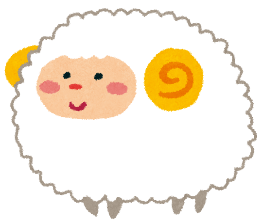 羊のイラスト 未年 無料イラスト かわいいフリー素材集 羊のイラスト画像 未年 2015年 ひつじ Naver まとめ