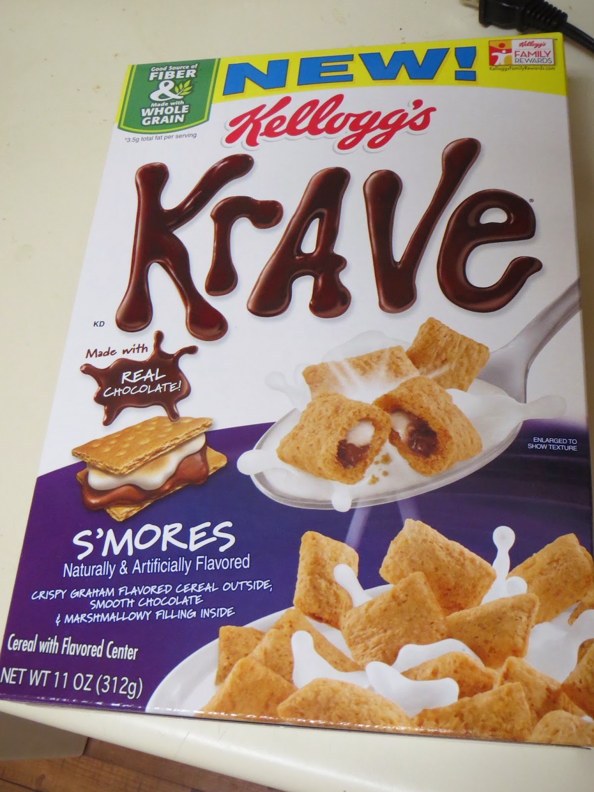 THE IS IN AMERICA Krave S'mores Cereal Review!