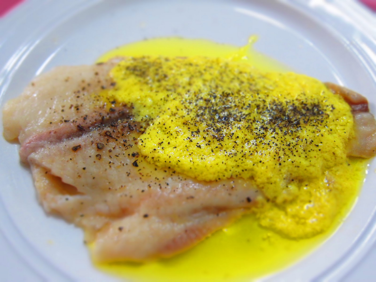 PapaCheong's 拿手好菜: Pan fry Fish Fillet with Homemade Hollandaise Sauce