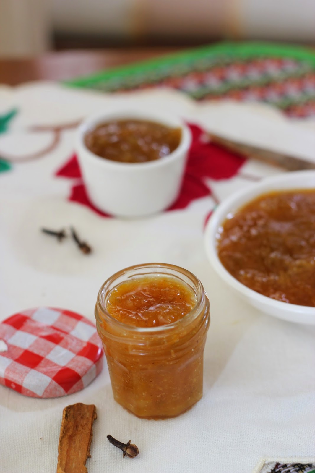 instant orange compote