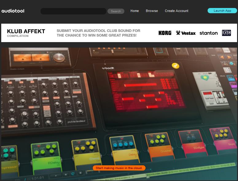 Audiotool, un completo estudio online gratuito
