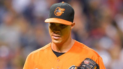 A Ubaldo Jiménez lo sacan de la rotación de Orioles