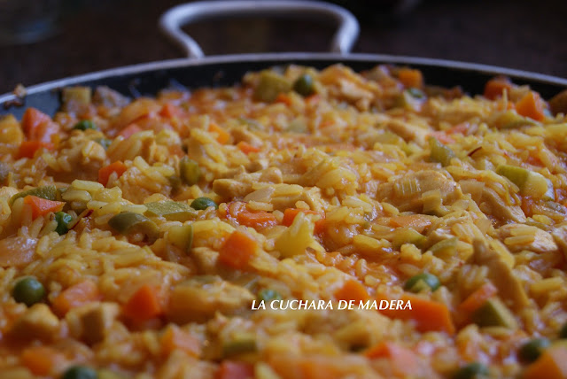 Arroz Con Verduras Y Pollo
