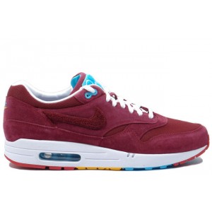 parra x patta x nike air max 1 cherrywood