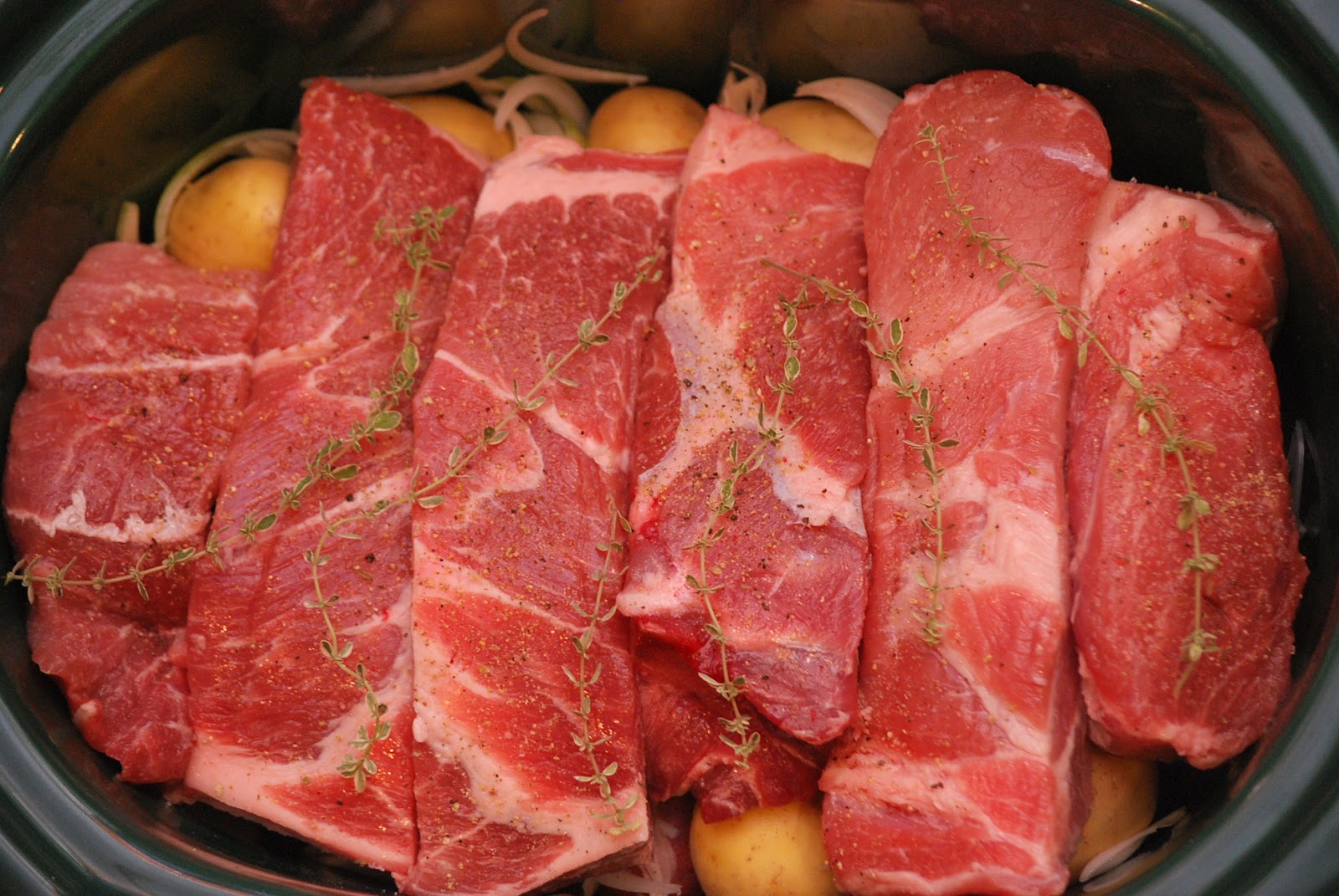 My story in recipes Crock Pot Country Ribs