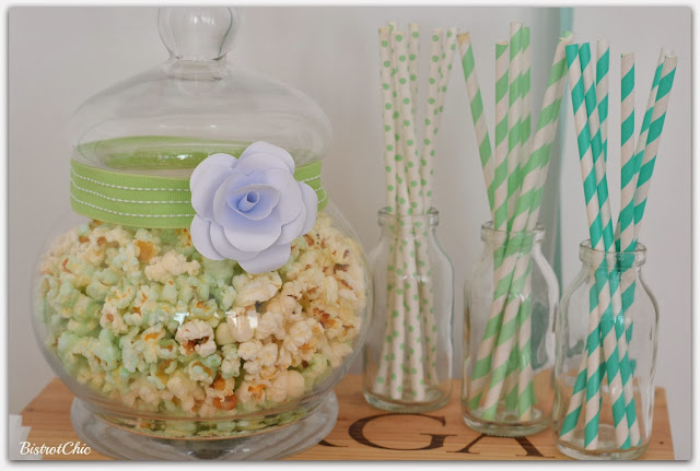 Green Rustic Christening by Bistrotchic