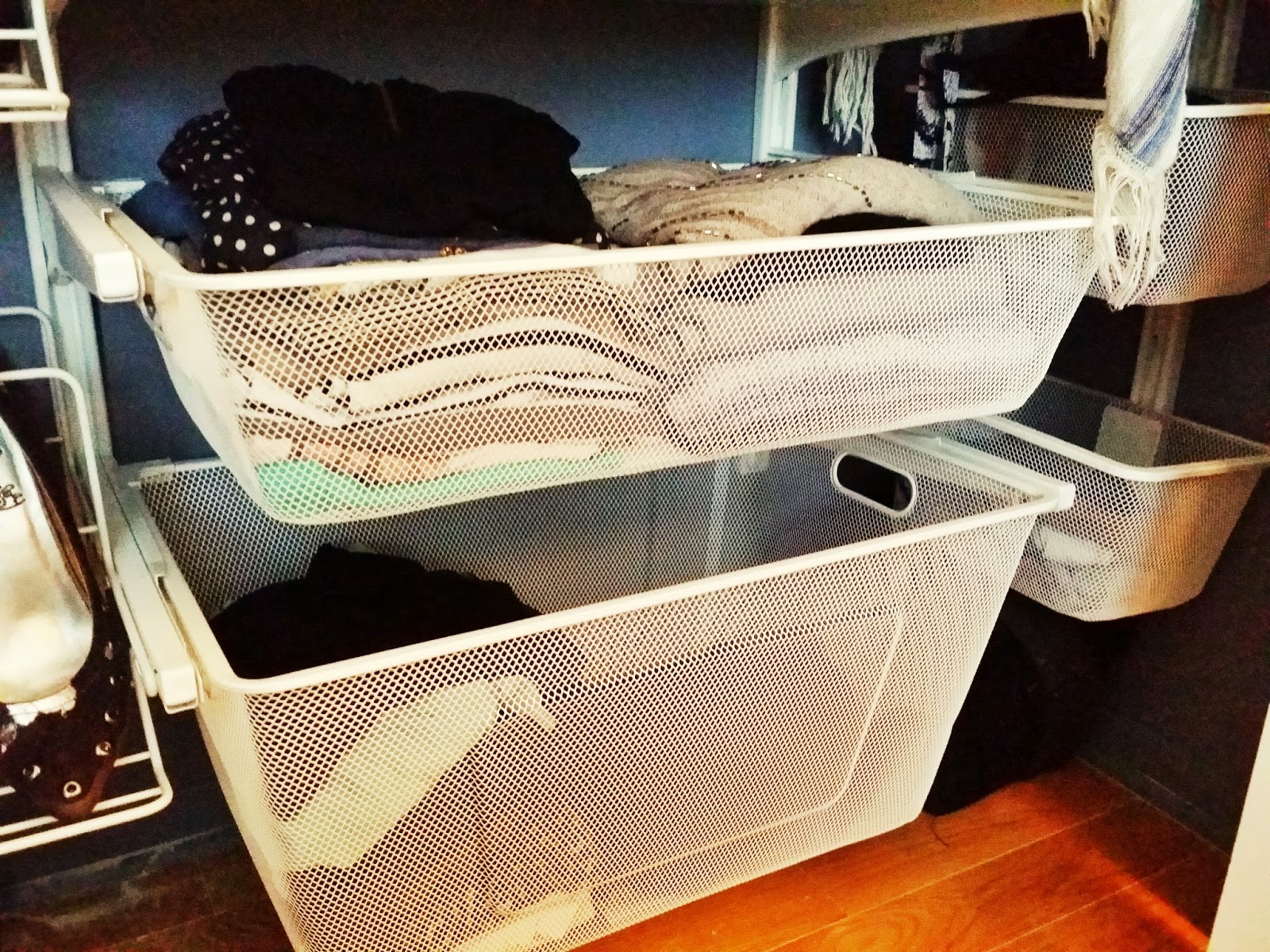 My perfectly organized closet system Ikea's Algot system / Design