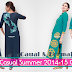 PinkStich Casual Summer 2014-15 Collection | Beautiful and Elegant Dresses Catalog For Ladies