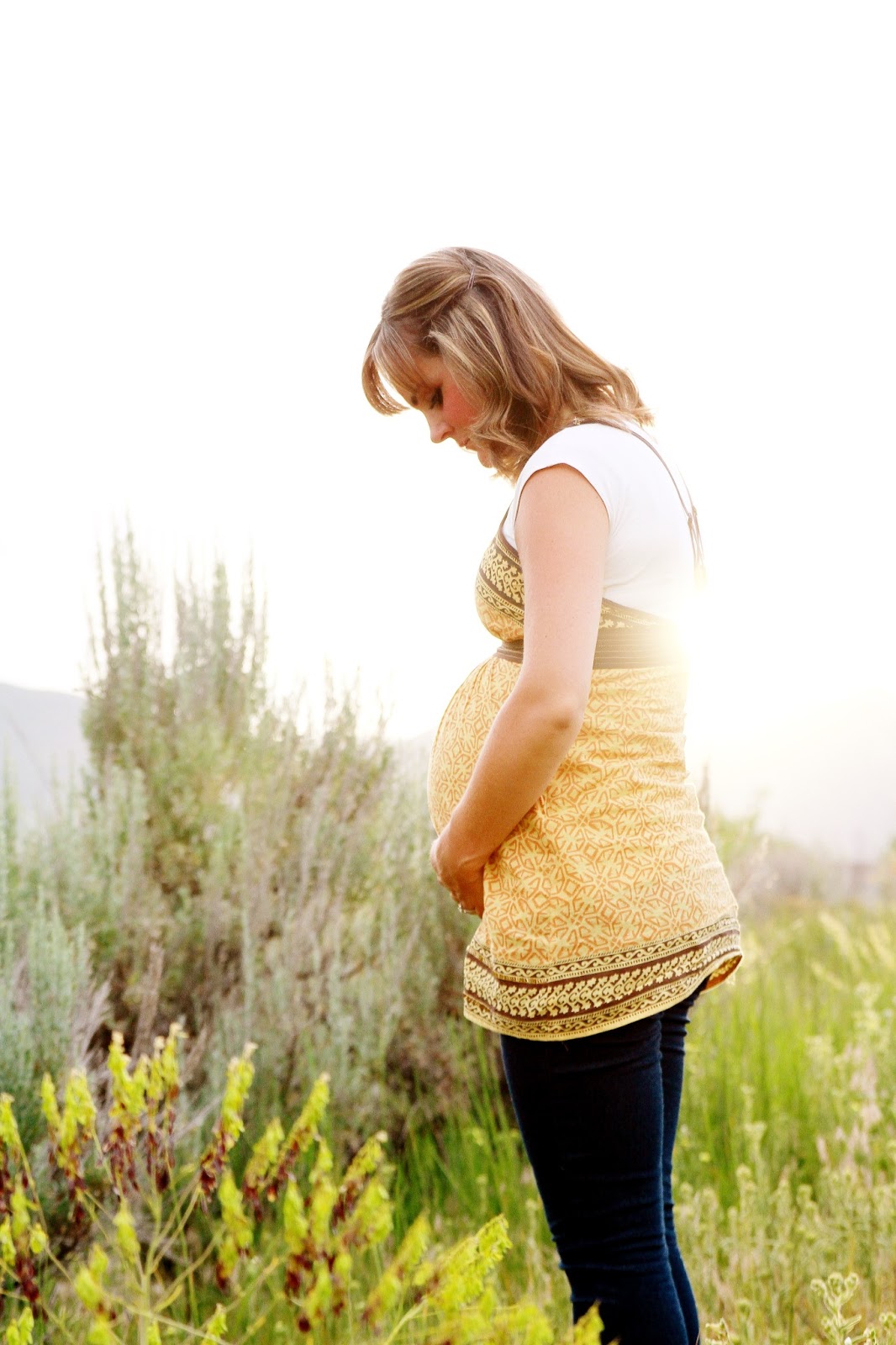 Abe and Lisa Maternity twin photo shoot