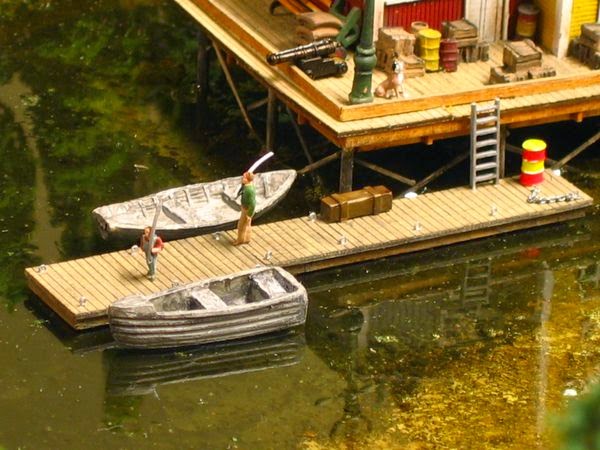 Craftsman Structures: Waterfront Willy's in N-scale Coffee Table