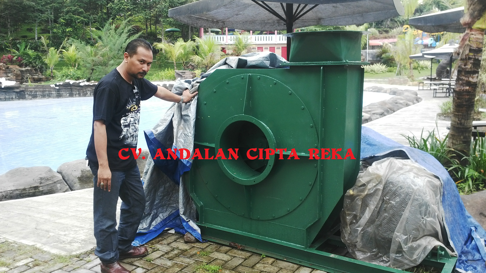 Proses Pembuatan System Kolam Ombak Dreamland Water Spring ...