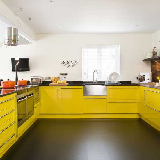 Yellow Kitchen Design | yellow kitchen design interior exterior home designs Yellow Kitchen Design | yellow kitchen design interior exterior home designs