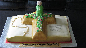 Garden Party cake for St.Augustine's Parish