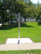 The newest addition to our lovely park, is the Peace Pole. (peacepole )