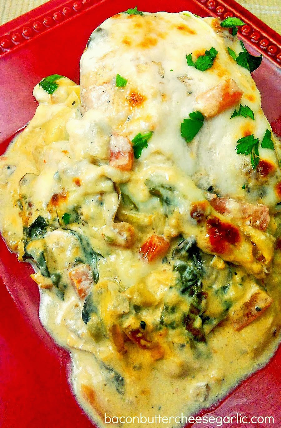 Bacon, Butter, Cheese & Garlic Time to Impress