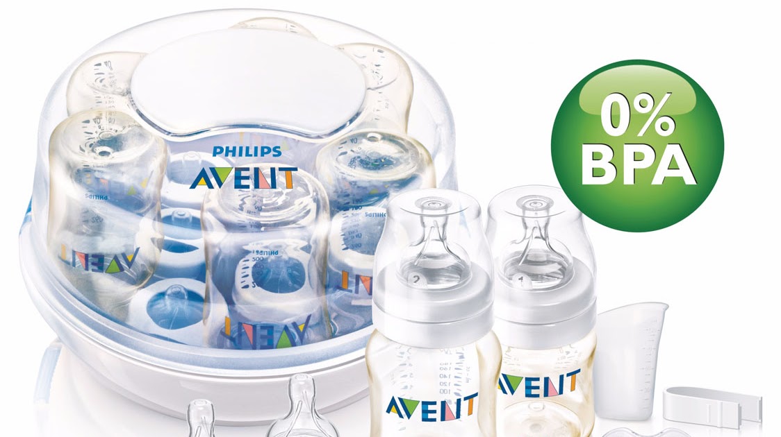 Mom's Paradise Philips Avent Microwave Steam Steriliser (with 2 PES