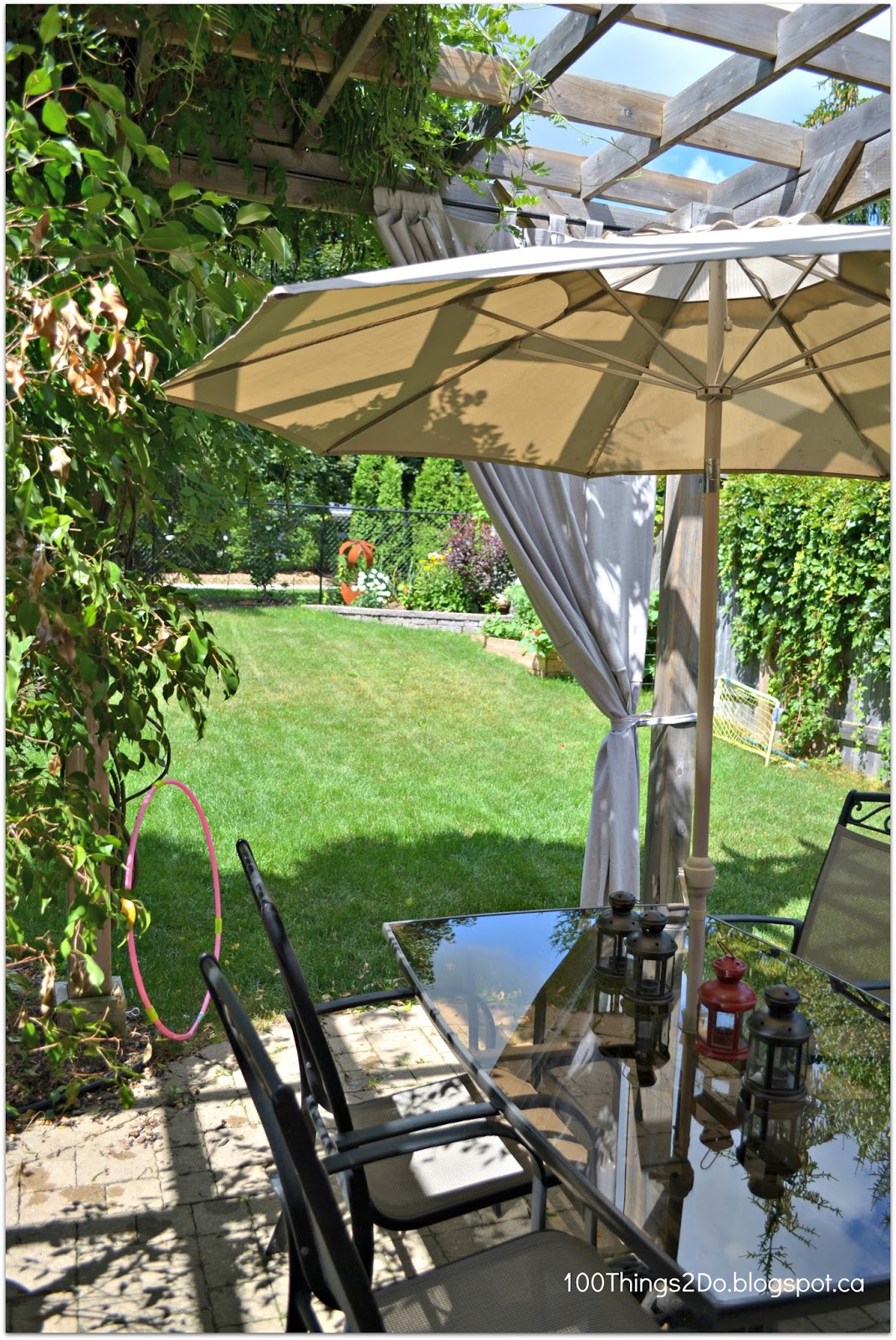 100 Things 2 Do: DIY - Patio Curtains