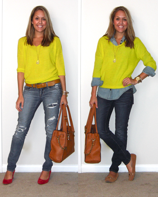 J's Everyday Fashion Today's Everyday Fashion The Neon Sweater