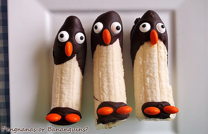 Bananguins or Penanas? These Banana Penguins are delicious either way!