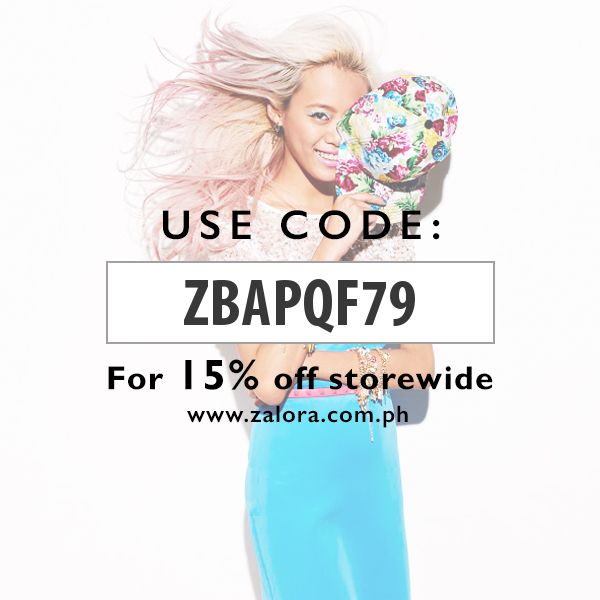 Get 15% Discount Coupon Code at Zalora