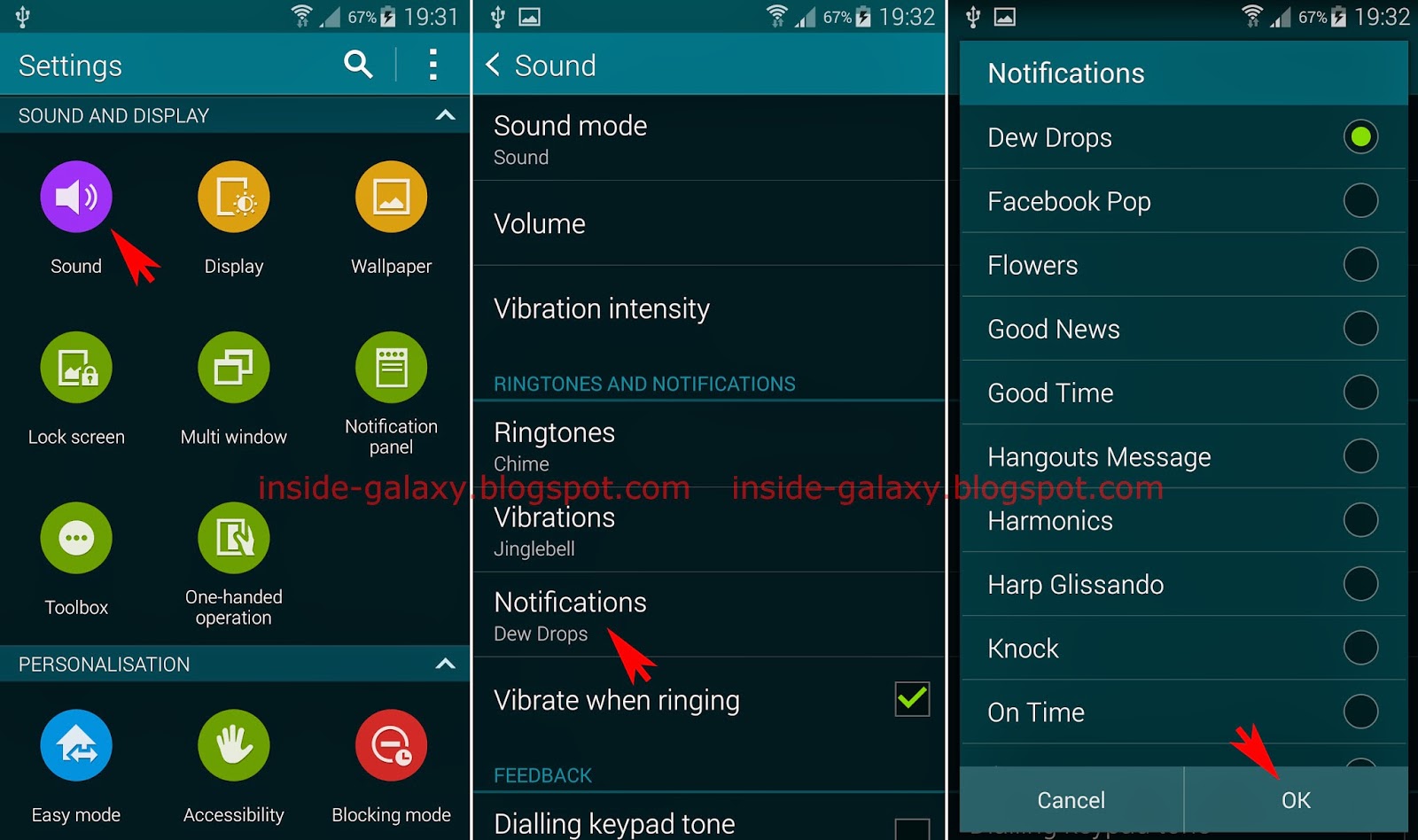 Inside Galaxy Samsung Galaxy S5 How to Change Email Message Tone in