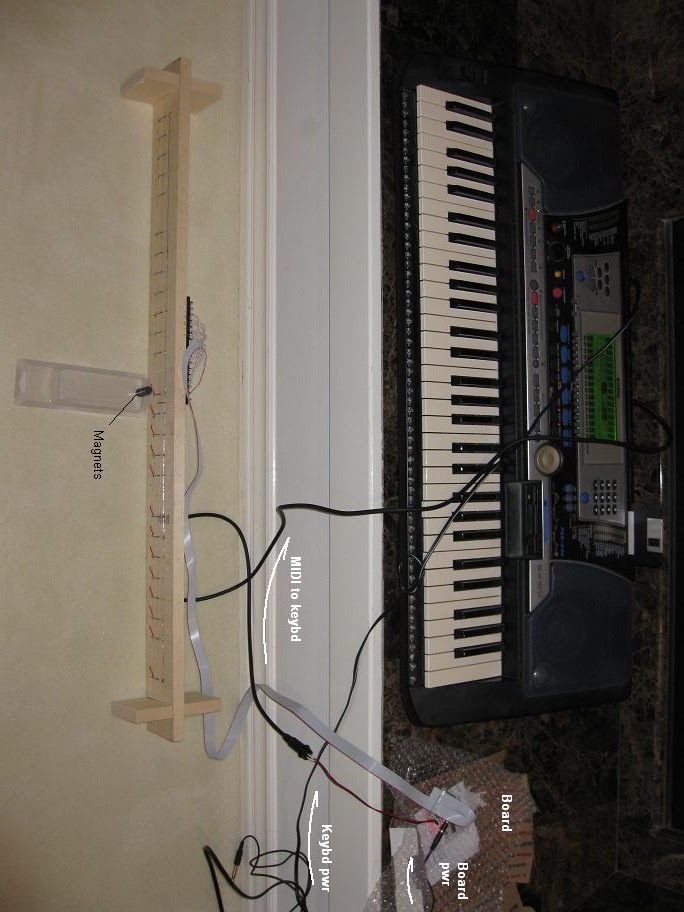 Electronics for DIY MIDI Pedalboard DoItYourself Organs