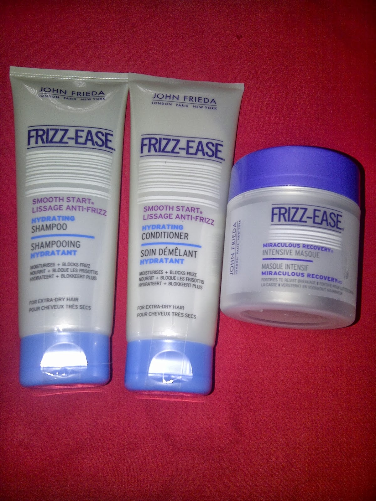 Sophia's Product Reviews John Frieda FrizzEase Shampoo, Conditioner