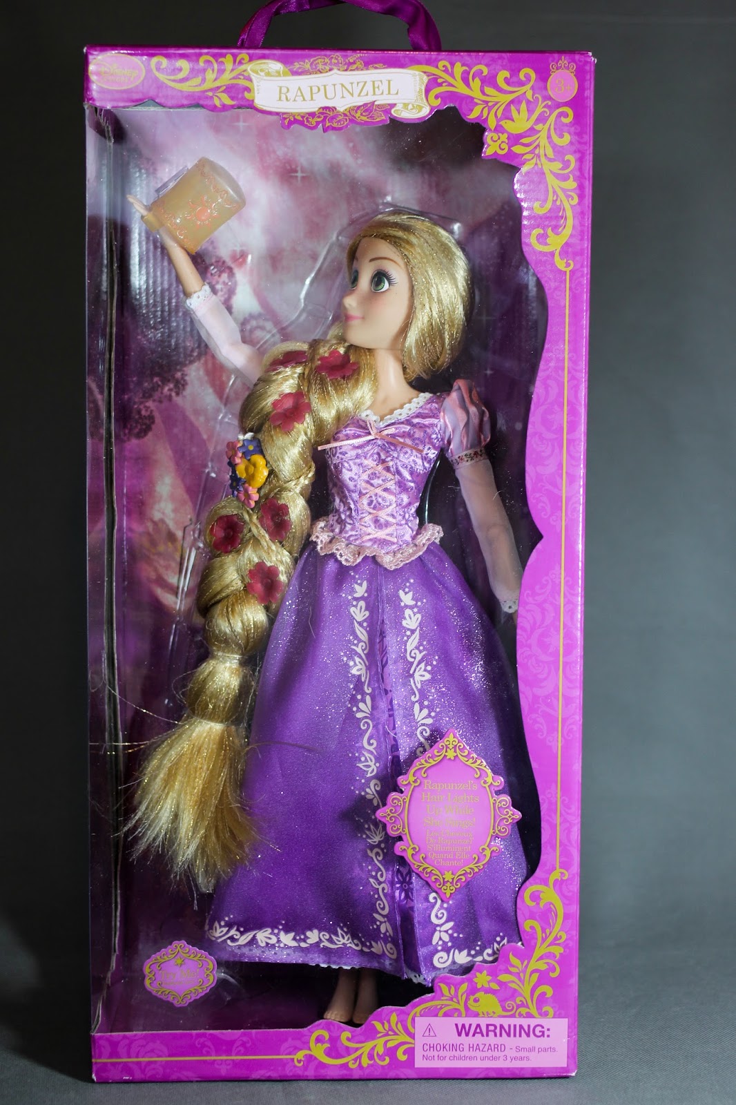 Cozy Comforts and Dolls Disney's Rapunzel Deluxe Feature Doll 16 inches