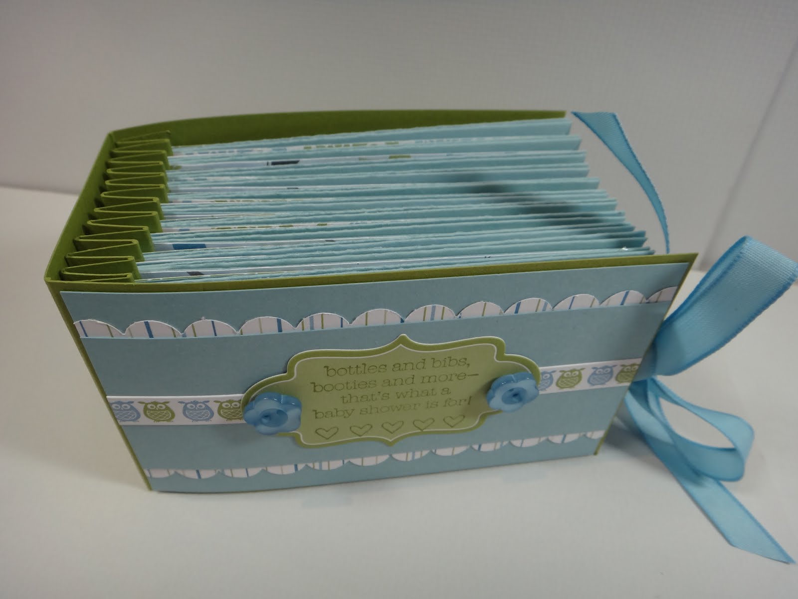 ScrappinStamper Baby Wishes Book