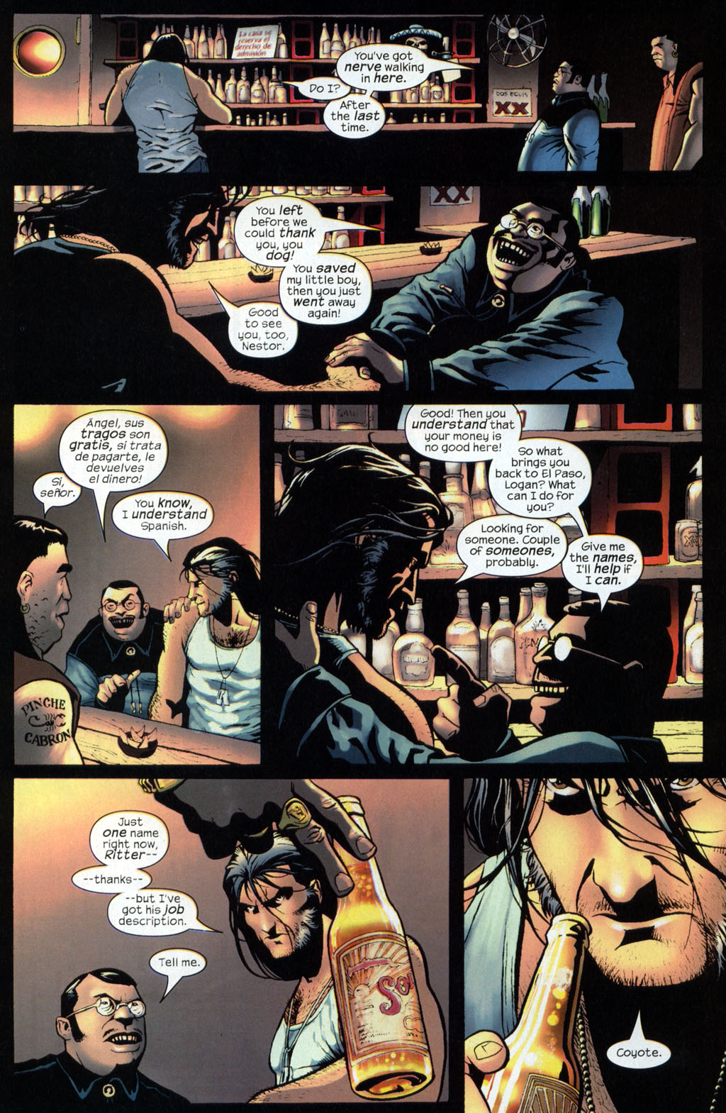 Read online Wolverine (2003) comic - Issue #7 - 21