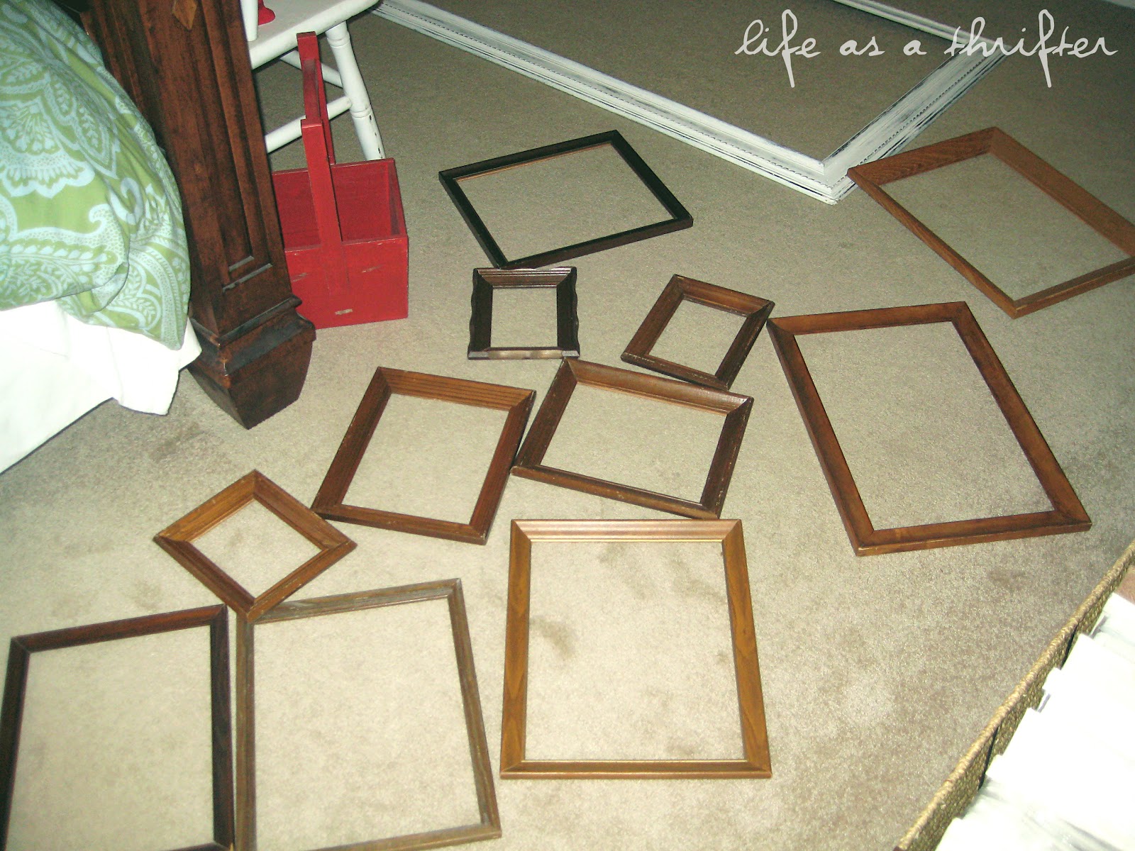 Life as a Thrifter Covering a large, bare wall...